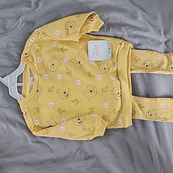 Winnie the pooh Baby girl Disney sweatshirt and leggings set - Picture 1 of 2